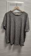 Bluzka Zara Trafaluc r. M mikro wzór ciapki