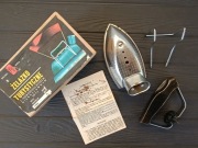 Żelazko turystyczne TYP P-4 BIELSKO-BIAŁA PRL 1987r NOWE