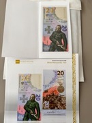 BANKNOT 20 ZŁ BITWA WARSZAWSKA 1920 – 2020
