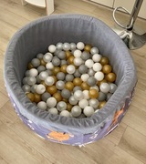 Suchy basen z kulkami dla dzieci 90x40 200 kulek WELOX Gdańsk