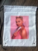 Worek sportowy genzie biały white dla dzieci kolorowy