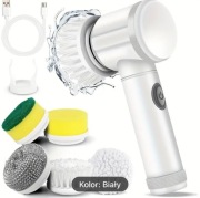 Zestaw, Elektryczna Szorowarka Wirowa 5 W 1 Z 5 