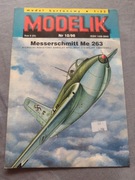 Model kartonowy Modelik Messerschmitt Me 263