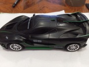 Samochód zdalnie sterowany 1:18, z oświetleniem LED, sportowy, szybki, 