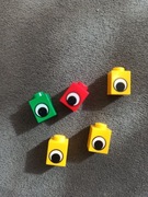 LEGO 3005pe1 cegła 1x1 z nadrukiem