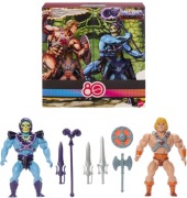 Masters of the Universe JFX04 2x figurka He-Man + Skeletor 80 lat Mattel 