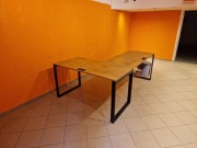 Narożne Biurko loftowe