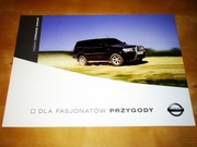 Nissan Terrano Dakar 2003 j.polski ! ulotka reklamowa 