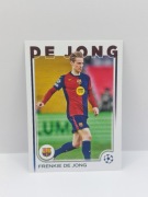 2024-25 TOPPS UCC CHAMPIONS LEAGUE FRANKIE DE JONG FC BARCELONA LA LIGA