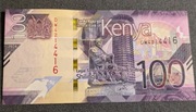 banknot Kenia 100 Kes 2024