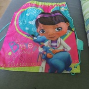 Worek na obuwie szkolne dla dziewczynki. 