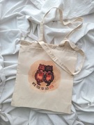 Torba bawełniana Wydry "we're made for each otter"