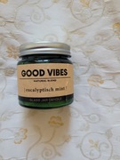 Good Vibes Natural Blend Eucalyptisch mint świeca