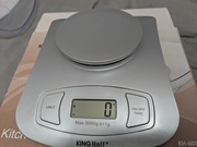 Waga kuchenna Kinghoff KH 6072 srebrny/szary 5 kg