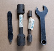 Klucze + przecinak PRL