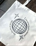 Torebka torba tote bag materiał non woven wymiary 36x40 cm TAYLOR SWIFT 