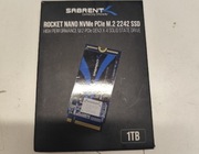 Dysk sabrent 1tb M2 pcie ssd