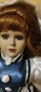 Lalka kolekcjonerska porcelanowa, 45cm