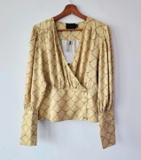 Bluzka koszula Birgitte Herskind 100% wiskoza elegancka glamour premium