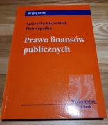 Prawo finansów publicznych Mikos-Sitek Zapadka