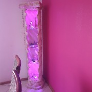 Kolumna regał rzymska gips szafka masywna