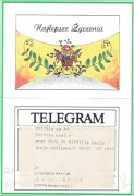 Telegram z życzeniami