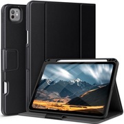 Skórzane etui na iPada Pro 11 M4 2024, z uchwytem na ołówki i kieszenią