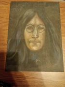 Młody Lennon ,portret lata 60-te.