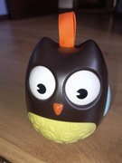 SOWA WAŃKA WSTAŃKA SENSORYCZNA KIWAJKA EDUKACYJNA zabawka dla dzieci dzwoni