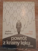 Rogiewicz Powrót z krainy lęku. Listy o nerwicy