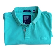 Superdry Super dry t-shirt oryginalna koszulka polo rozmiar XL, L