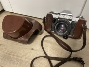 Aparat Praktica Nova+obiektyw Pentacon 1.8/50+etui