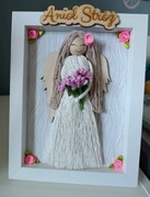 Aniołek w ramce anioł stróż 