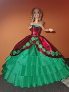 Suknia ,ubranko dla lalki barbie