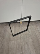 Noga Metalowa Ramka 34x37 Czarny Mat Loft Industrialny Stolik Kawowy Ława