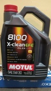 Motul 8100 X-Clean EFE C2/C3 5W30 5L
