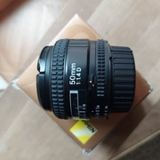 NIKKOR ultrajasny Obiektyw 50mm f/ 1.4D Nikon super stan, pudelko