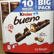 Kinder bueno z Niemiec 10riegel x25szt