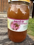 Miód wrzosowy 2025. 1200 g- 900 ml