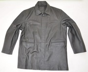 GENUINE kurtka  skórzana męska  czarna 2XL