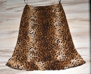 128^ orsay letnia spódnica panterka siateczka 36/38