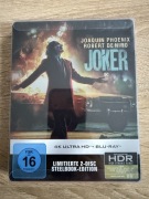 Joker 4K+Blu-ray Steelbook Polski Lektor i napisy.