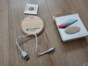 Ładowarka indukcyjna z drewnianą powierzchnią!