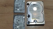 Dyski HDD 3x 500GB Sprawne