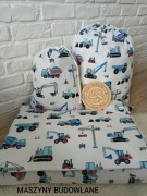 Komplet do przedszkola pościel i worki bawełna chłopięce