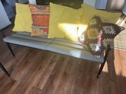 Komplet wypoczynkowy na taras/balkon.