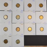 1 grosz zestaw 1991-2020