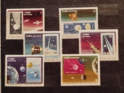 Znaczki Kuba 1977 kosmos