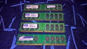 Pamięci Ram | 4x 1GB | DDR2-PC6400 | GoodRam i Adata | 4x 1GB-800 MHz
