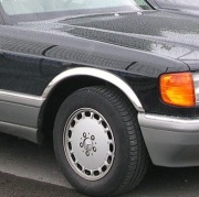 Oryginalny zestaw nakładek listw chrom do Mercedes S Klasa W126